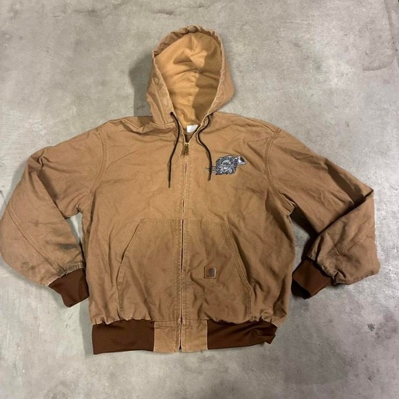 Carhartt Other - Vintage Carhartt style patch custom added not real Carhartt front embroidered